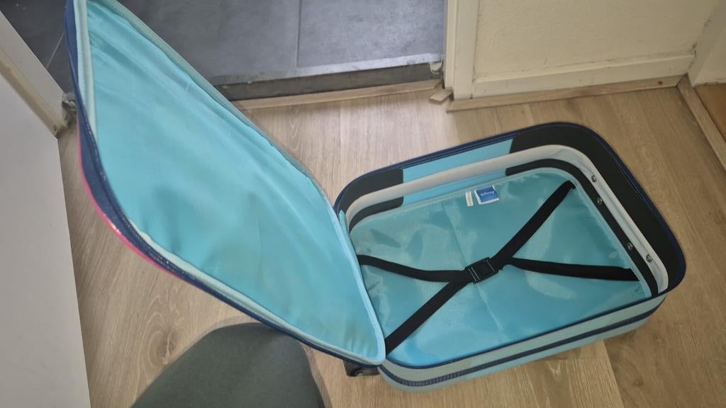 Disney Frozen kinderkoffer met Elsa en Anna, Ophalen, Gebruikt