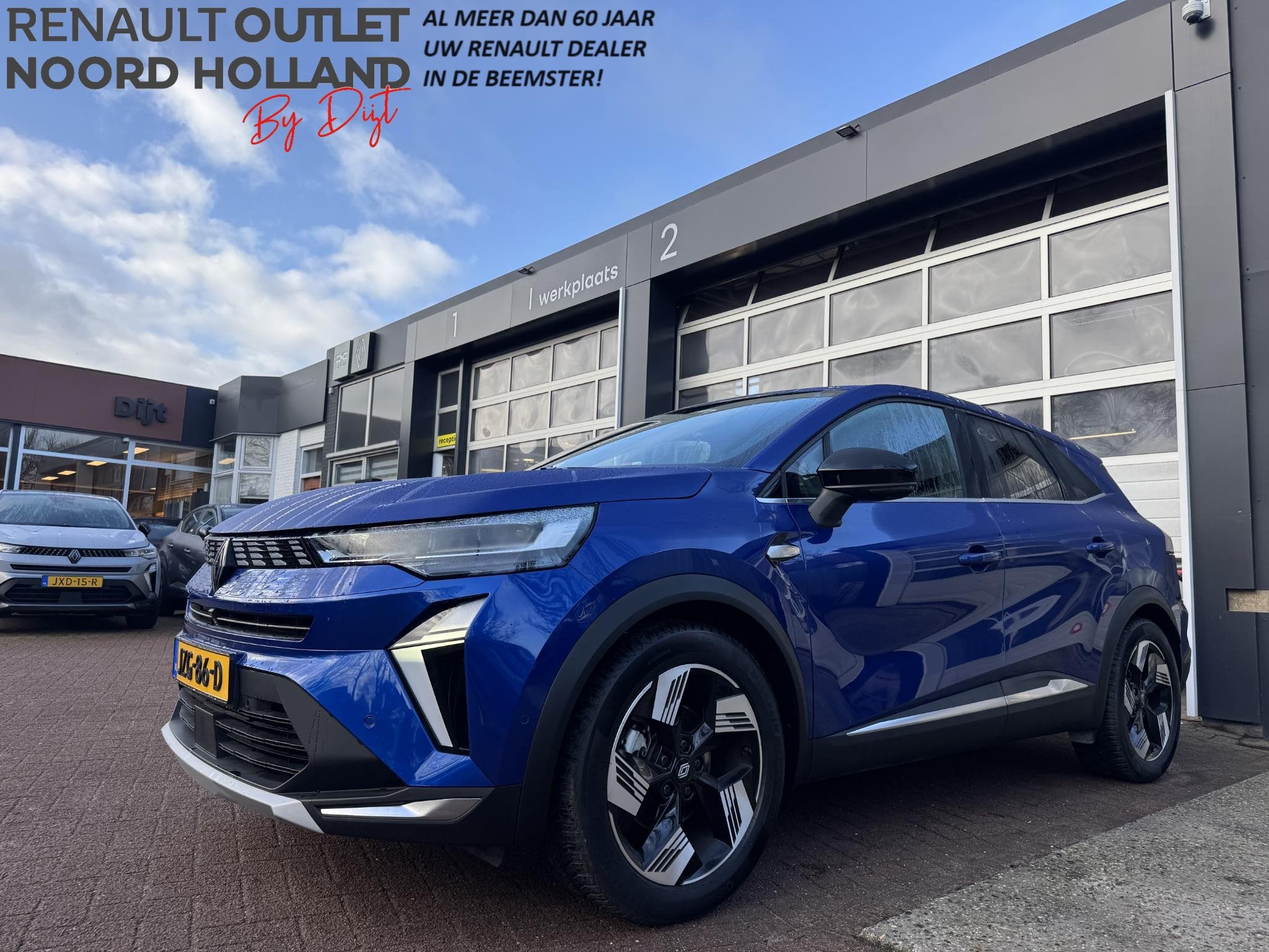 Renault Symbioz 1.6 E-Tech full hybrid 145 Iconic, Auto's, Renault, 745 kg, Gebruikt, Blauw, Bedrijf