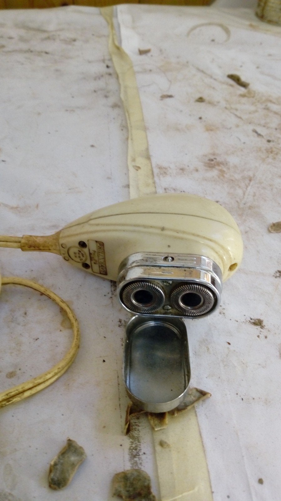 Vintage Philips Philishave Scheerapparaat met Etui, Ophalen of Verzenden