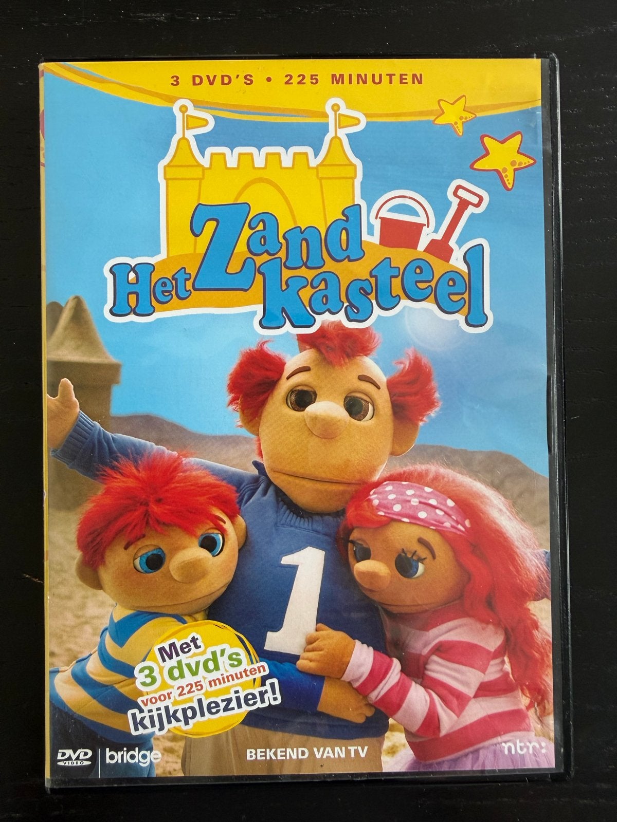 Het Zandkasteel - 3 DVD's - 225 minuten kijkplezier!, Alle leeftijden, Tv-serie, Zo goed als nieuw, Familie