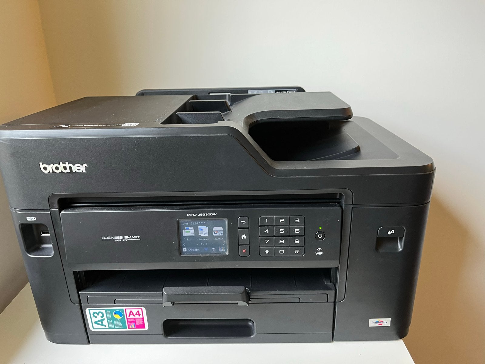 Brother MFC-J5330DW All-in-One Printer met Wi-Fi, Computers en Software, Ophalen, Gebruikt, Faxen, Inkjetprinter