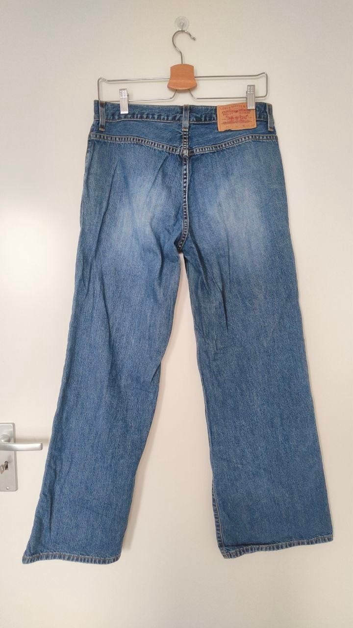 Vintage Levi's 587 Bootcut Jeans W30 L30 - Zo goed als nieuw, Blauw, Ophalen of Verzenden, Zo goed als nieuw, W30 - W32 (confectie 38/40)
