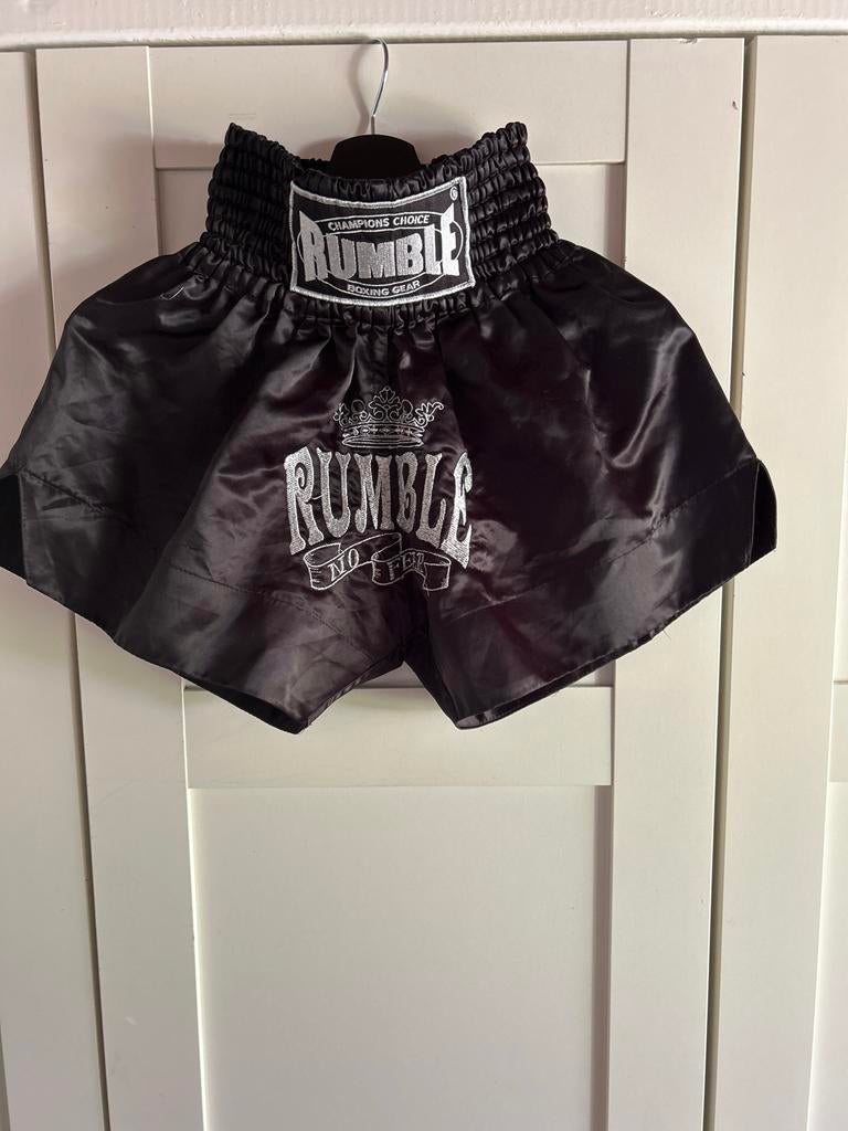 Rumble boksbroekje - Zwart, maat M, Overige, Zo goed als nieuw, Vechtsportkleding, Maat M