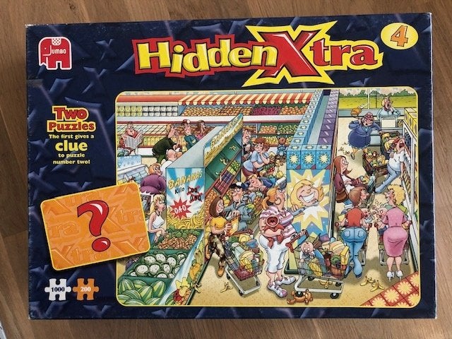 Hidden Extra puzzel, Ophalen of Verzenden, 500 t/m 1500 stukjes, Zo goed als nieuw, Legpuzzel