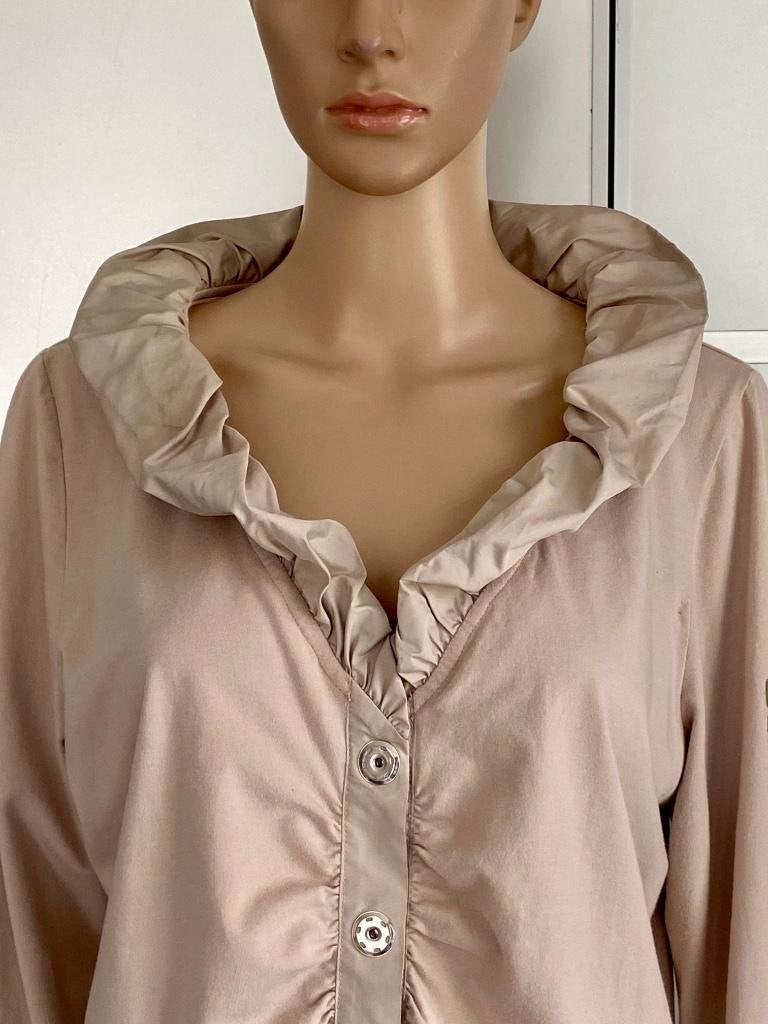 i660 Airfield maat 42=L vest jasje blazer colbert beige, Kleding | Dames, Beige, Maat 42/44 (L), Ophalen of Verzenden, Zo goed als nieuw