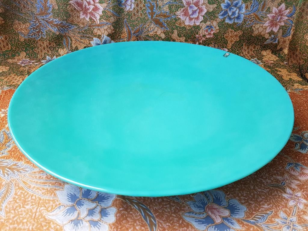 Mooie vintage schaal uit Zweden van Eva Englund 46,5 cm., Antiek en Kunst, Ophalen