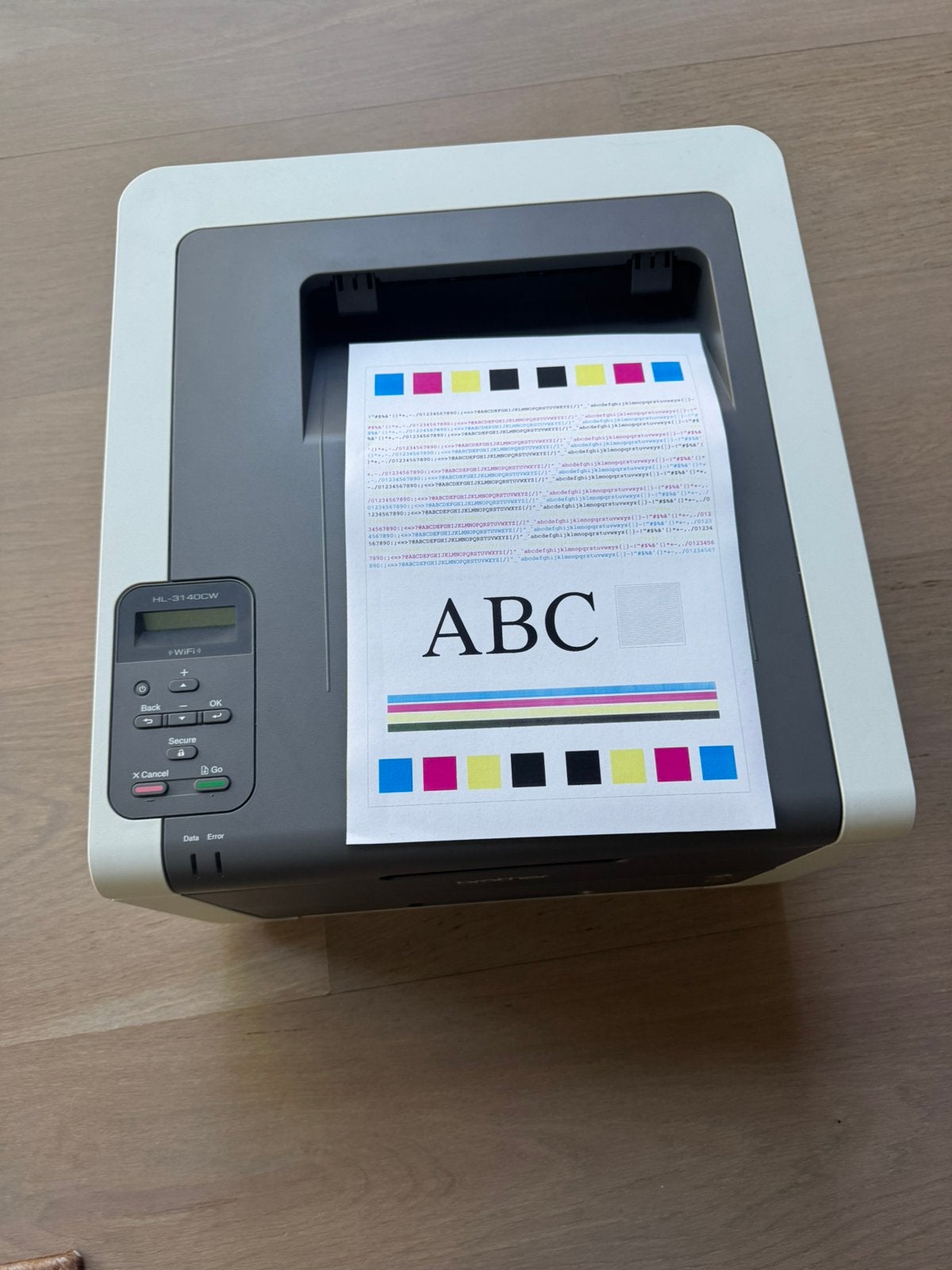 T.k. Brother HL-3140CW kleuren laserprinter met extra toners, Computers en Software, Printers, Ophalen, Gebruikt, Printer, Kleur printen