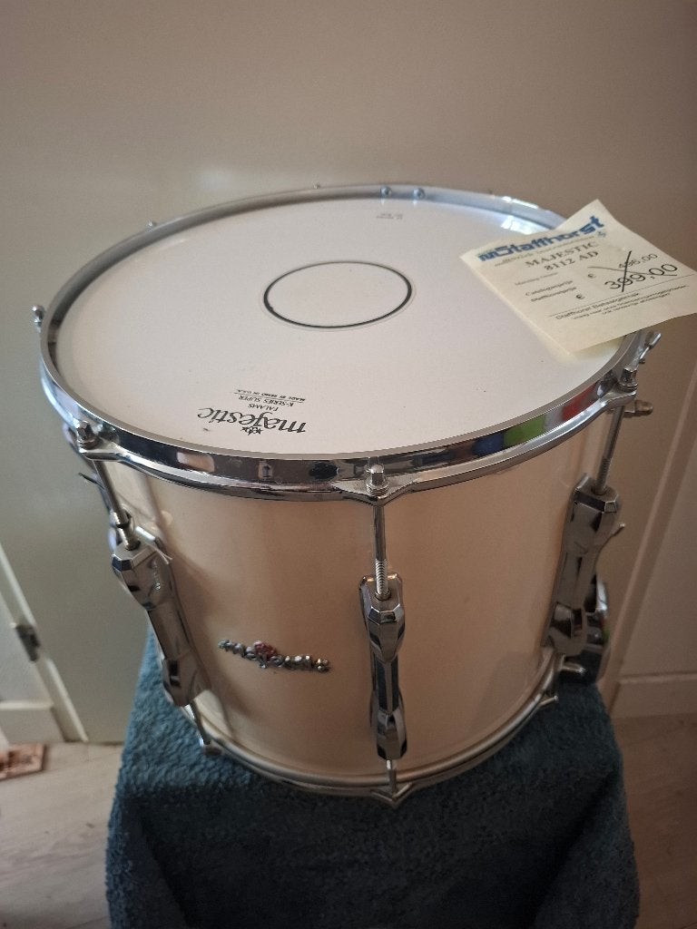 Drum Majestic 14inch snaredrum, Ophalen, Zo goed als nieuw, Overige merken