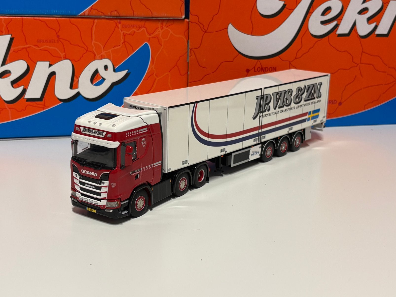 Wsi J.P. Vis, Ophalen of Verzenden, Zo goed als nieuw, Bus of Vrachtwagen, Wsi