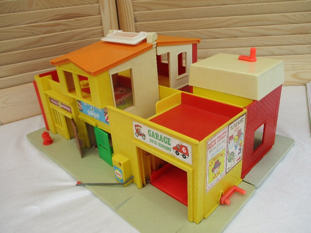 Vintage FIscher -Price Village Jr 70,v.a 30,00e, Kinderen en Baby's, Speelgoed | Fisher-Price, Ophalen of Verzenden, Gebruikt