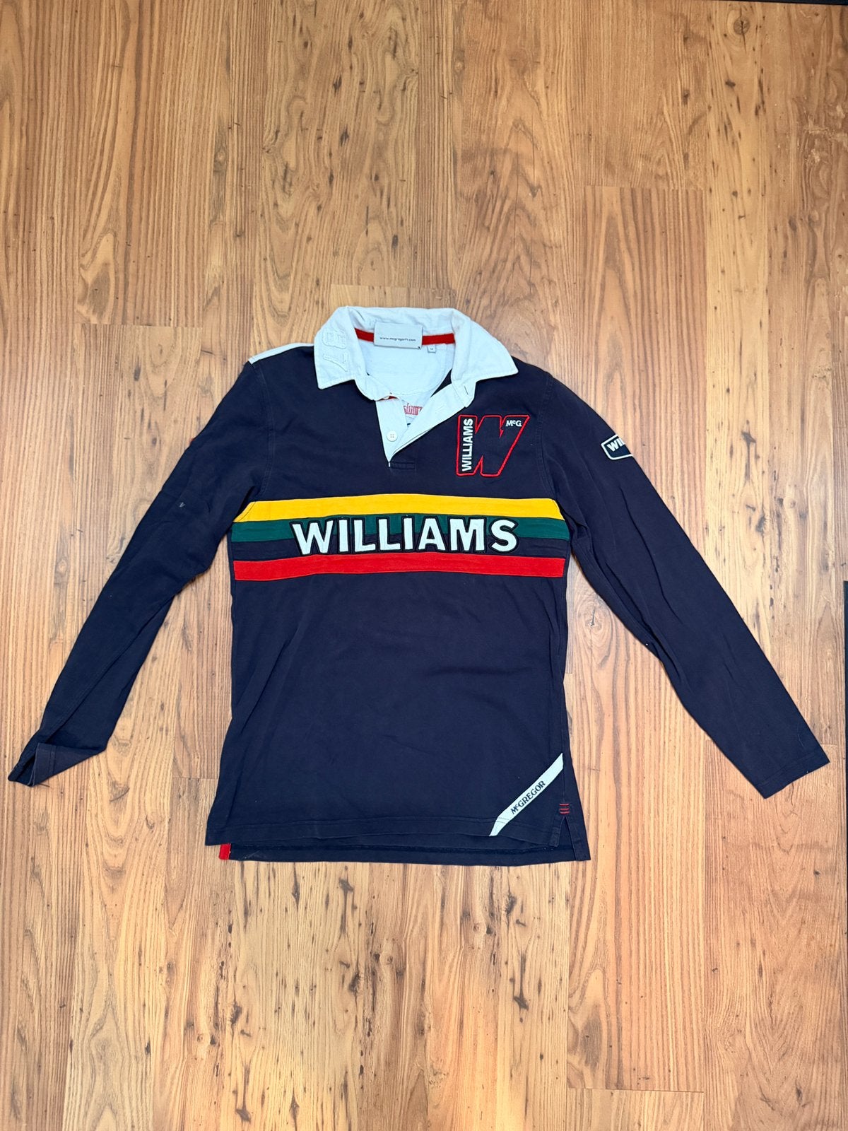 Originele McGregor x Williams F1 | Nelson Piquet '87 (Maat M, Ophalen of Verzenden, Gedragen, Maat 48/50 (M), Blauw