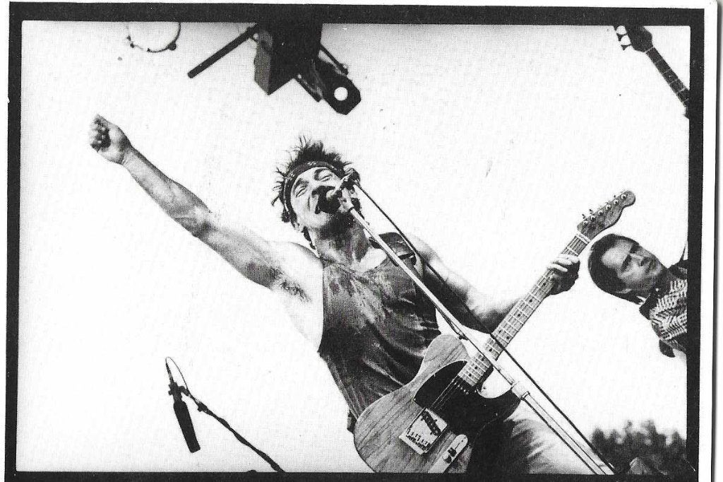 bruce springsteen  pop memorabilia  10x15cm, Verzenden, 1980 tot heden, Ongelopen, Sterren en Beroemdheden