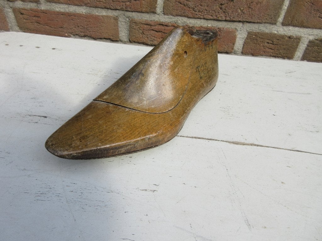 Antiek houten schoenmal, Antiek en Kunst, Ophalen of Verzenden