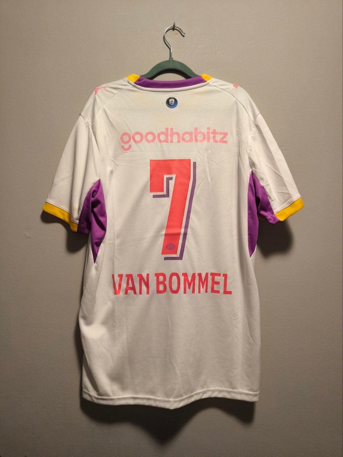 Uitshirt PSV 2026/27 #7 Ruben van Bommel, Maat L, Verzenden, Zo goed als nieuw, Shirt