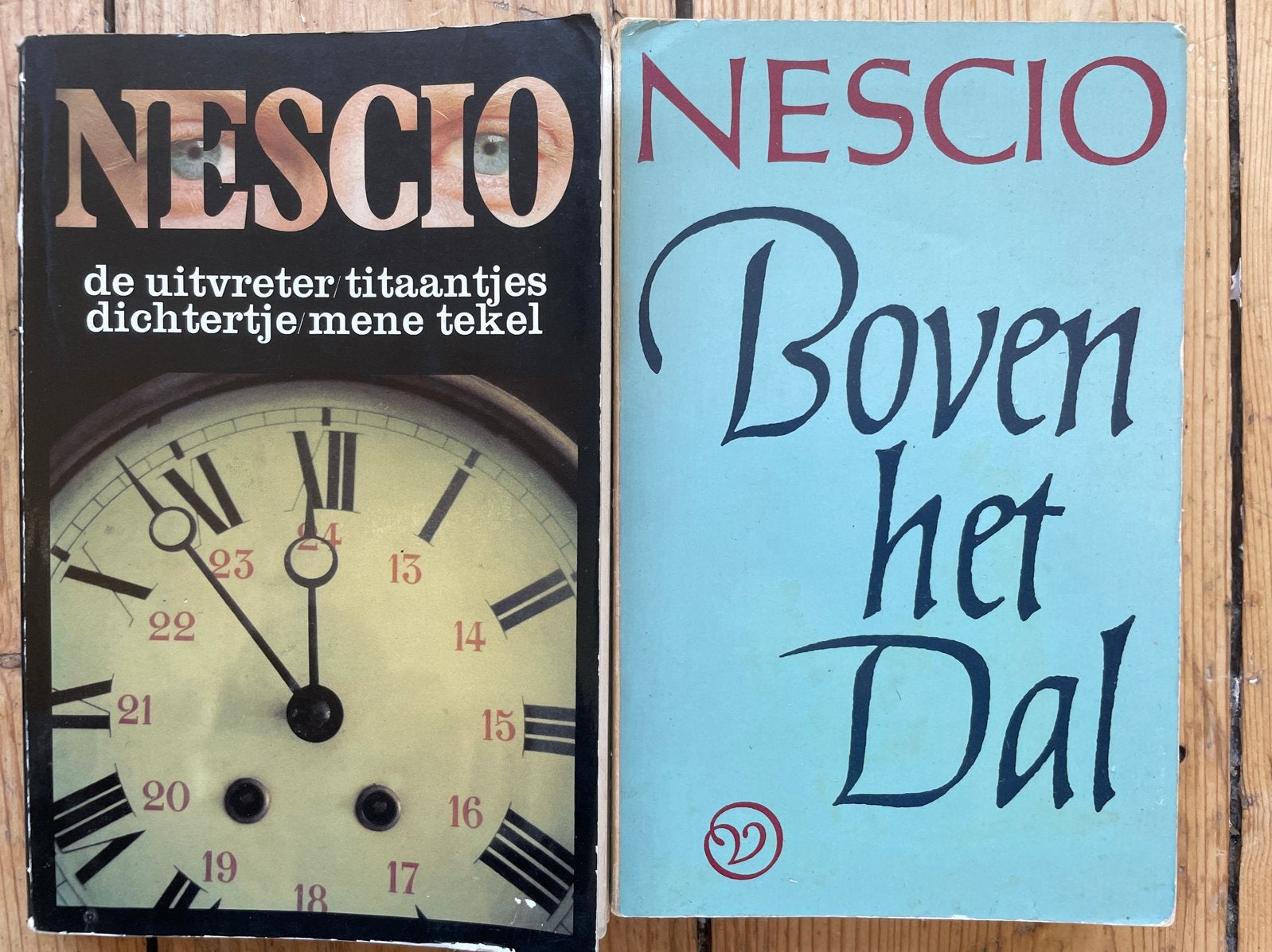Nescio: De Uitvreter, Titaantjes, Dichtertje, Mene Tekel & B, Boeken, Ophalen of Verzenden, Gelezen
