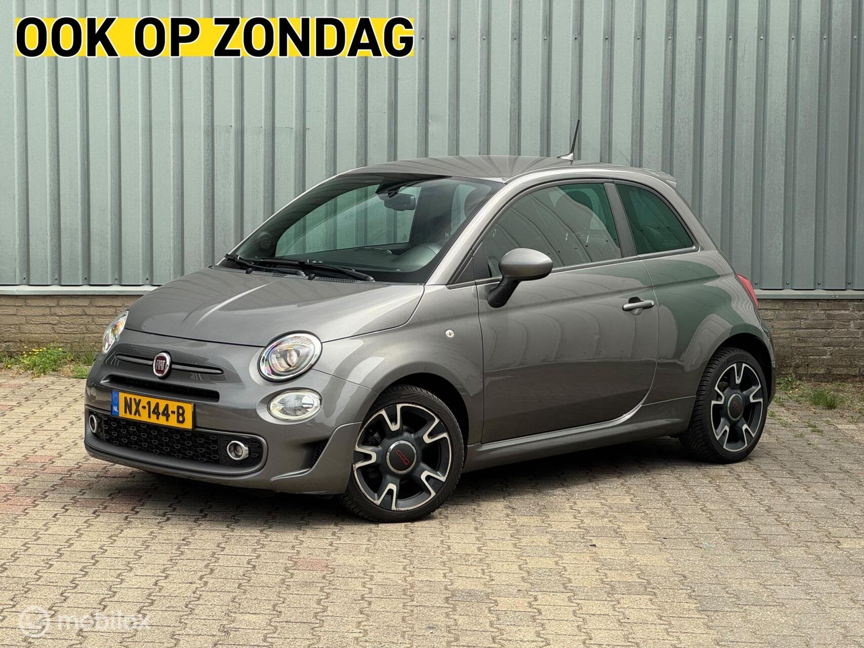 Fiat 500 0.9 TwinAir Turbo Sport | Trekhaak | 6-bak, Auto's, Fiat, Voorwielaandrijving, Leder en Stof, Origineel Nederlands, Handgeschakeld