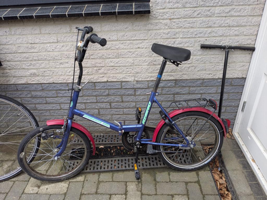 Vouwfiets, Fietsen en Brommers, Fietsen | Vouwfietsen, Ophalen, Gebruikt, 20 inch of meer