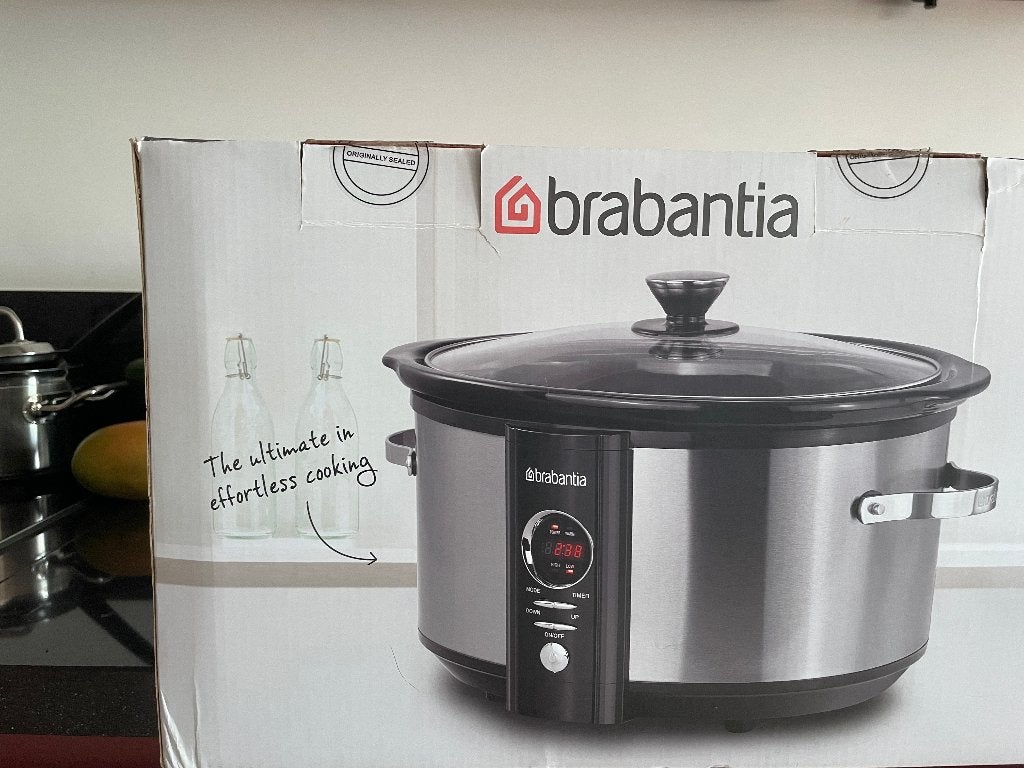 Slow Cooker Brabantia, Ophalen, Nieuw, Overige materialen, Kookpan of Snelkookpan