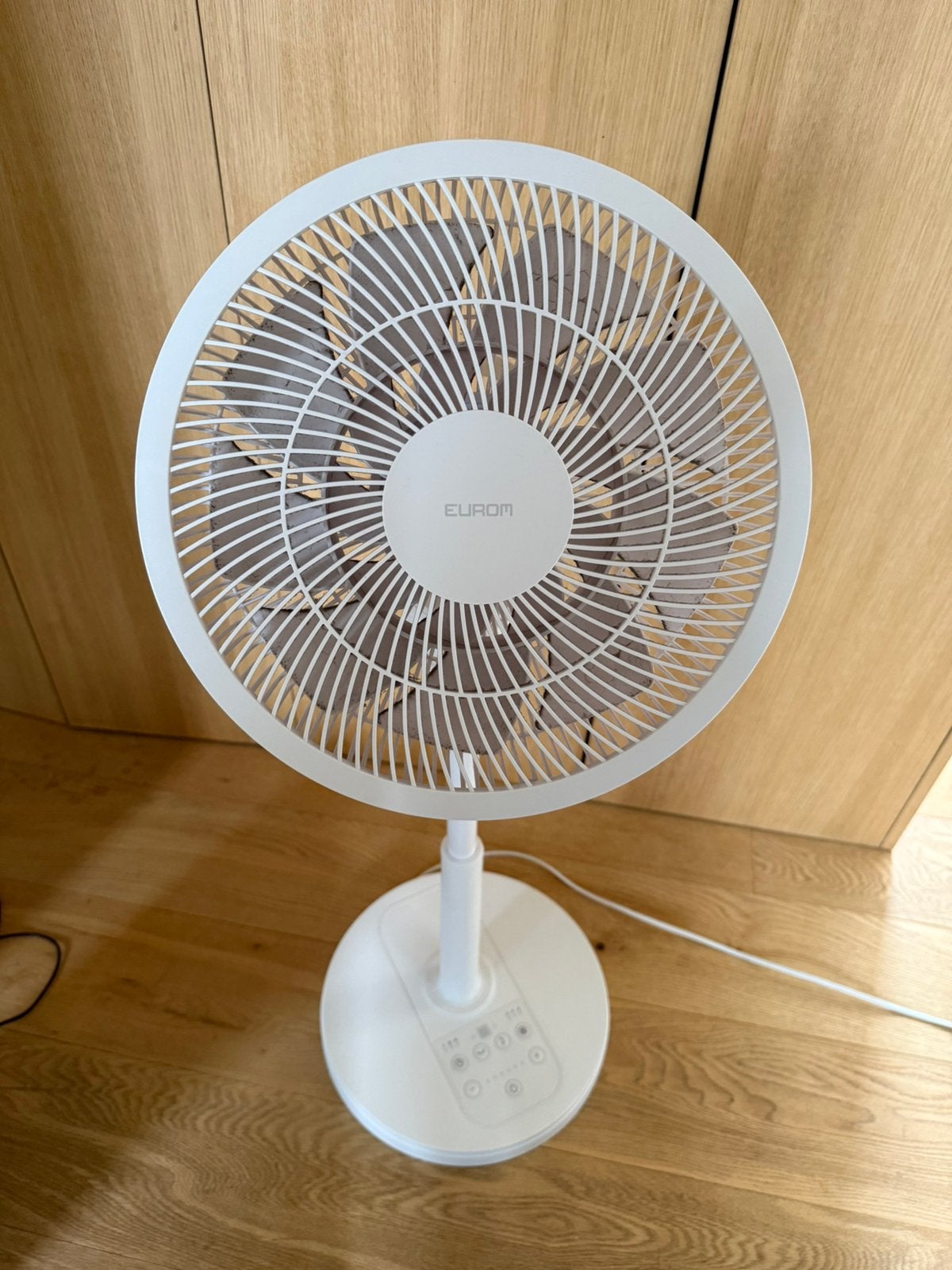 Eurom Vento 3DS Silent Comfort ventilator, white, Witgoed en Apparatuur, Ventilatoren, Ophalen, Zo goed als nieuw, Statiefventilator