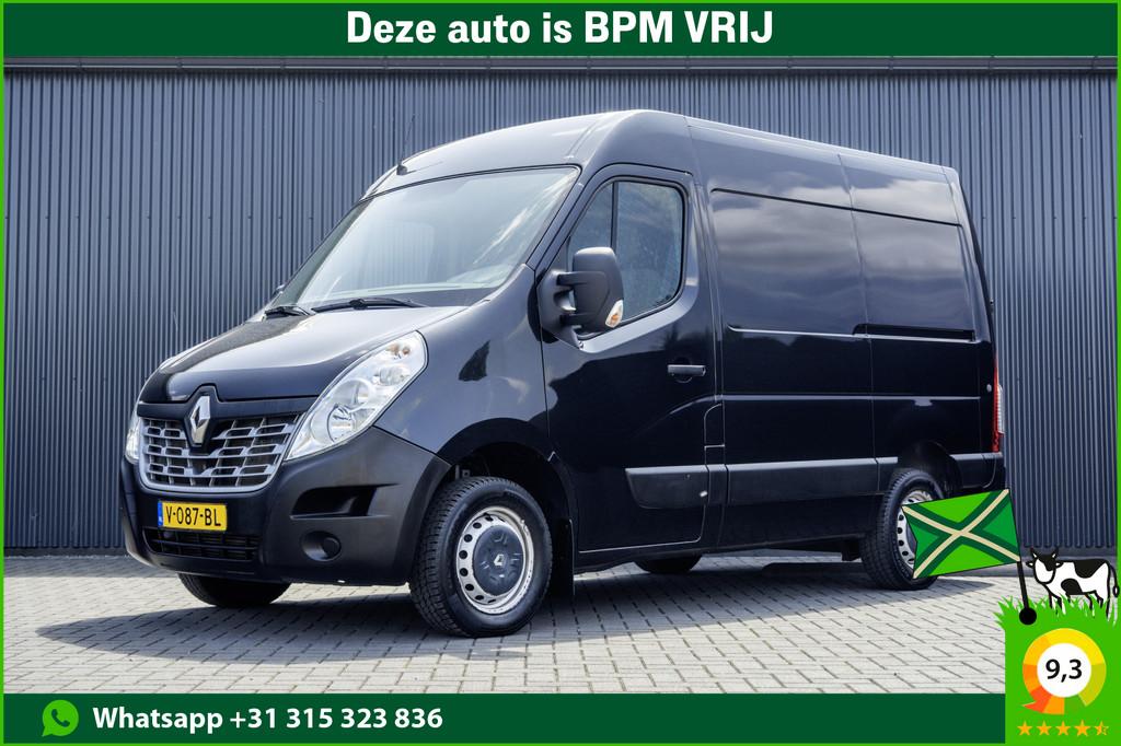 Renault Master 2.3 dCi | L1H2 | v-bak bijgeluid | Navigatie, Auto's, Bestelauto's, Stof, Gebruikt, 4 cilinders, Met garantie (alle)