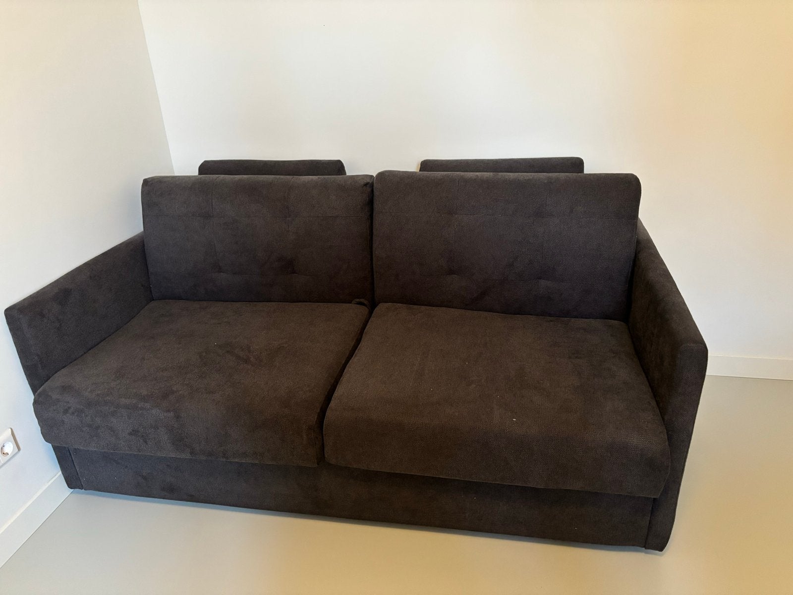 Bedbank 1.40x2.00m - Eenvoudig uitklapbaar, Ophalen, Tweepersoons, 140 cm, Zo goed als nieuw