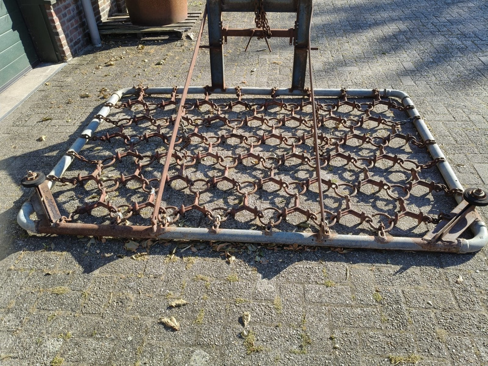 weidesleep weisleep manegevlakker, Ophalen, Akkerbouw, Weidebouw