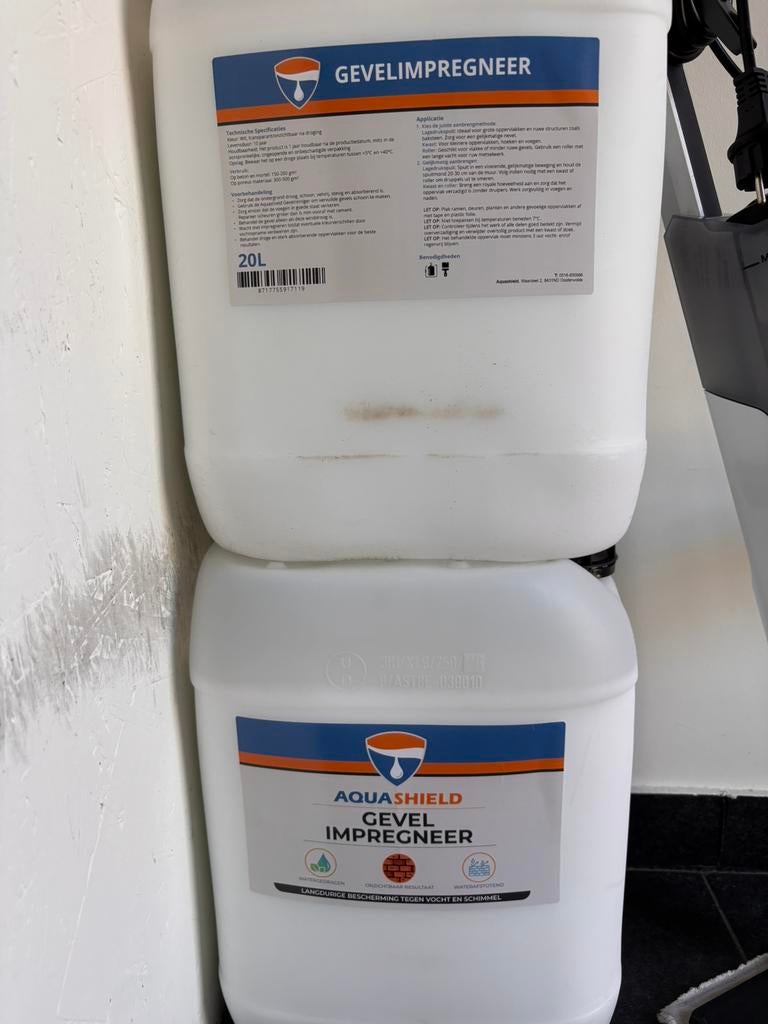 Gevel impregneer, Doe-het-zelf en Verbouw, Ophalen, Nieuw
