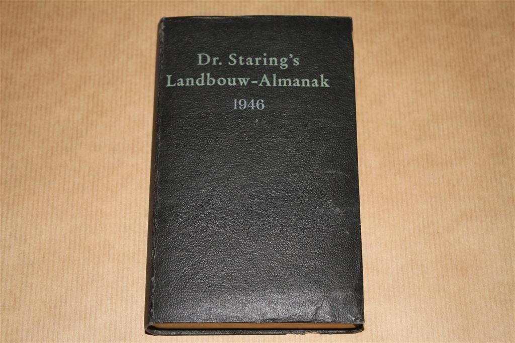 Dr. Staring's Landbouw-Almanak - 1946, Boeken, Ophalen of Verzenden, Gelezen