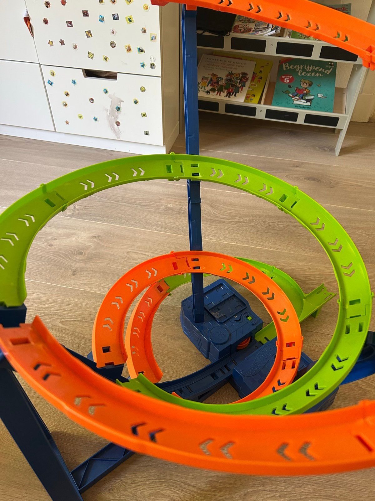 Hot Wheels Racebaan met looping en booster, Ophalen, Hot Wheels, Met looping, Elektrisch