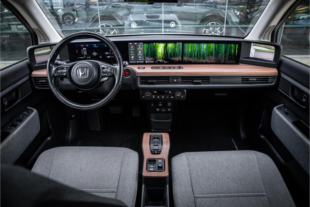 Honda E Advance 16" Rijbereik tot 222km (WLTP) (bj 2020), Auto's, Honda, 12 maanden, Gebruikt, Zwart, 4 stoelen