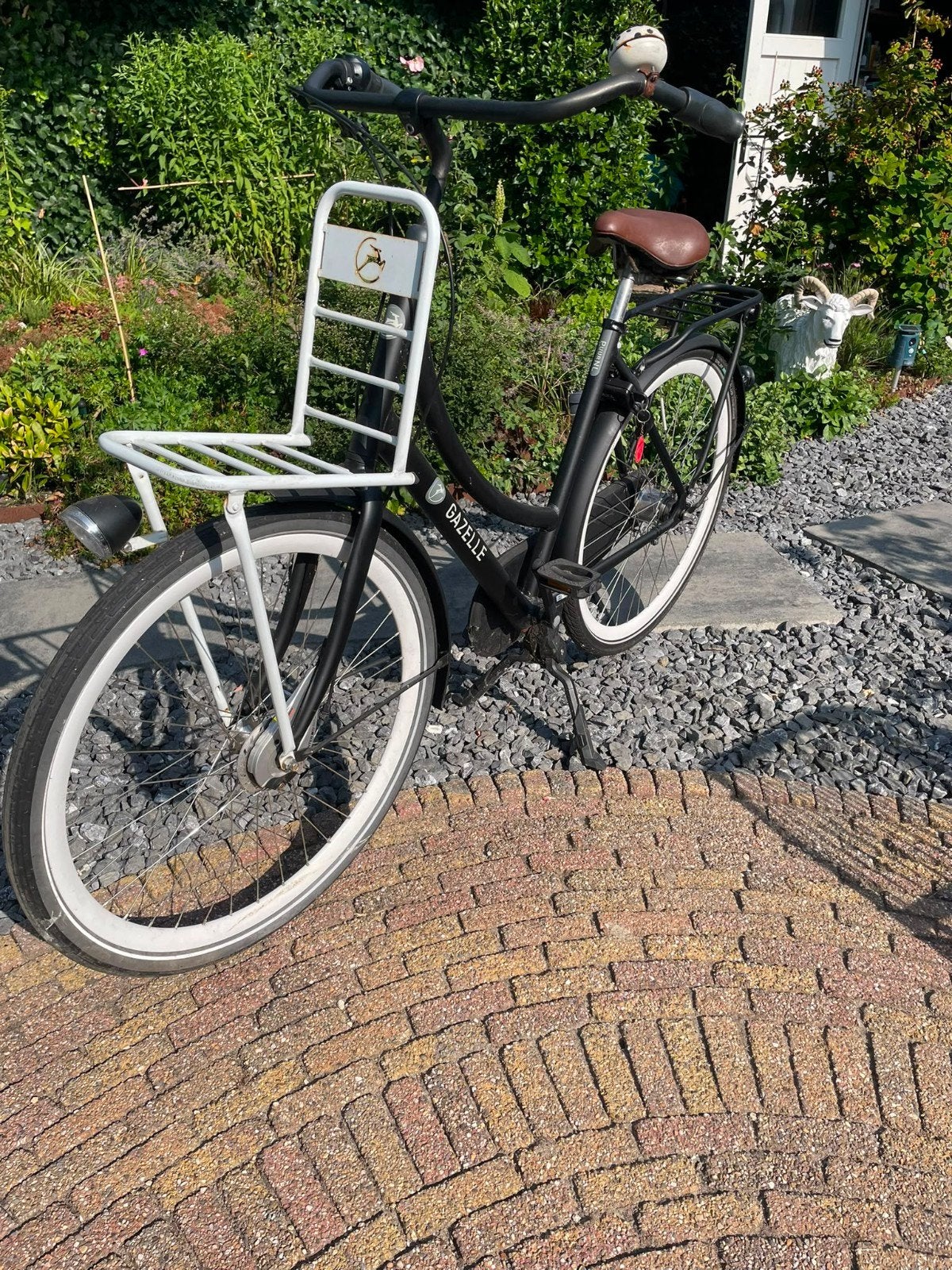 Gazelle Puur NL Damesfiets - Stijlvol en Praktisch, Ophalen, Terugtraprem, 53 tot 56 cm, Versnellingen