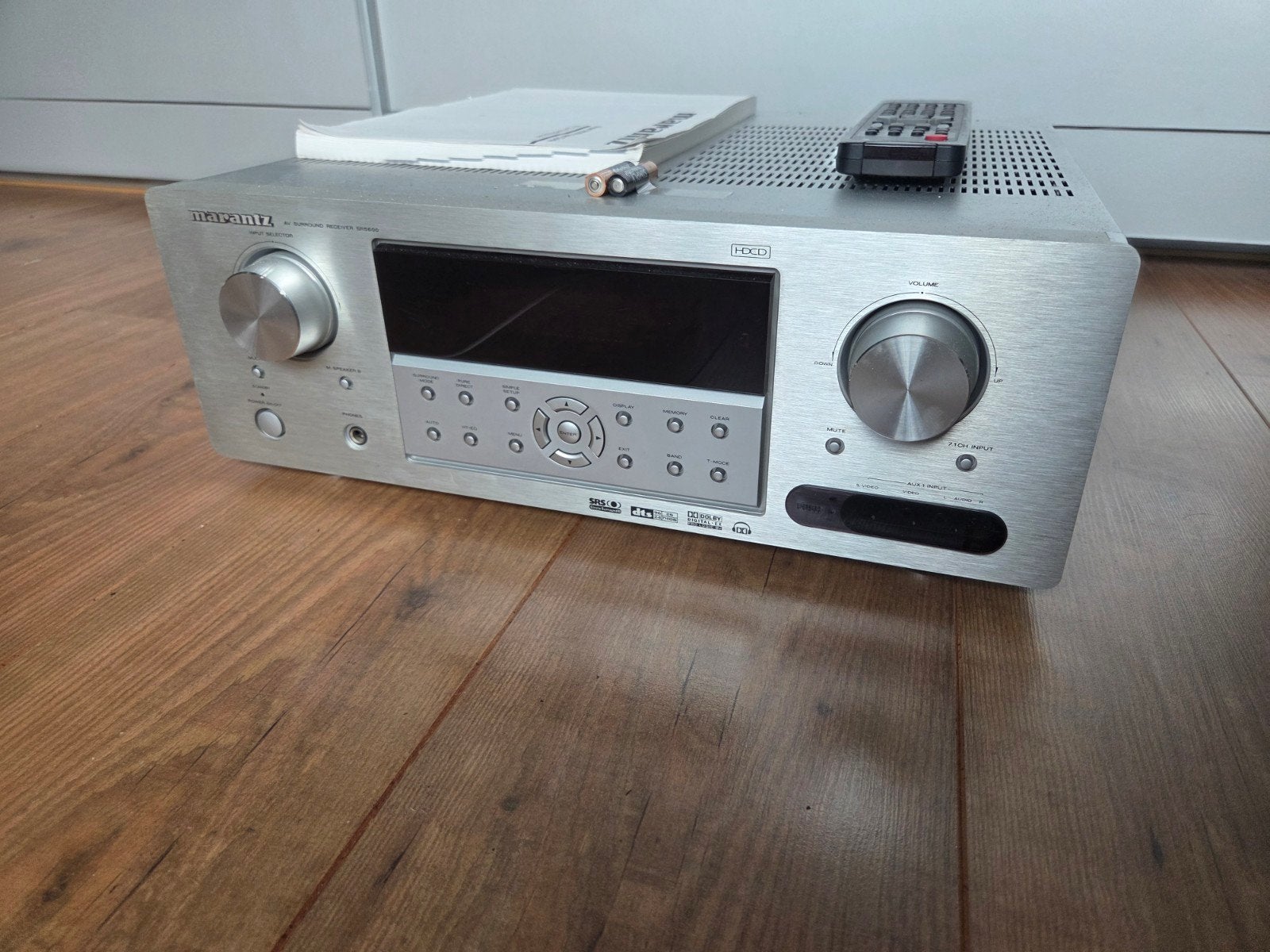 Marantz SR5600 AV Surround Receiver - Zilver, Zo goed als nieuw, 120 watt of meer, Ophalen, Marantz