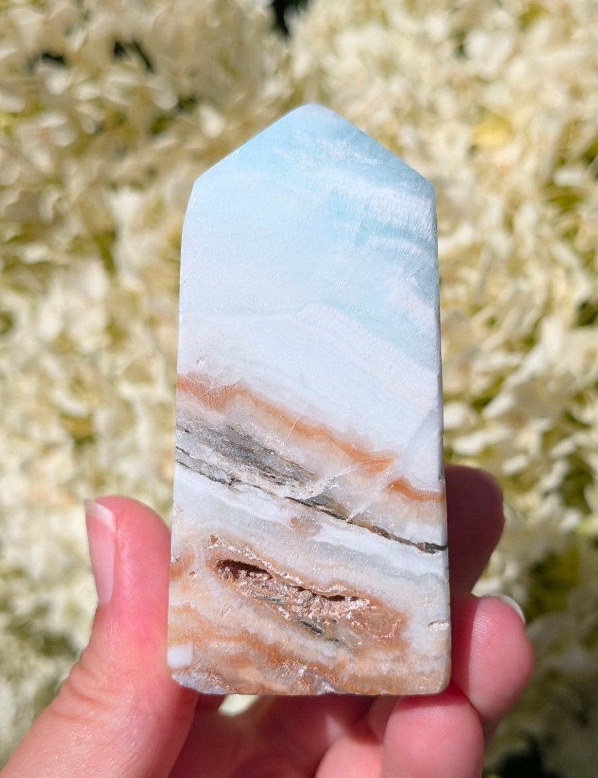 Blue Caribbean calciet toren, Verzamelen, Ophalen of Verzenden
