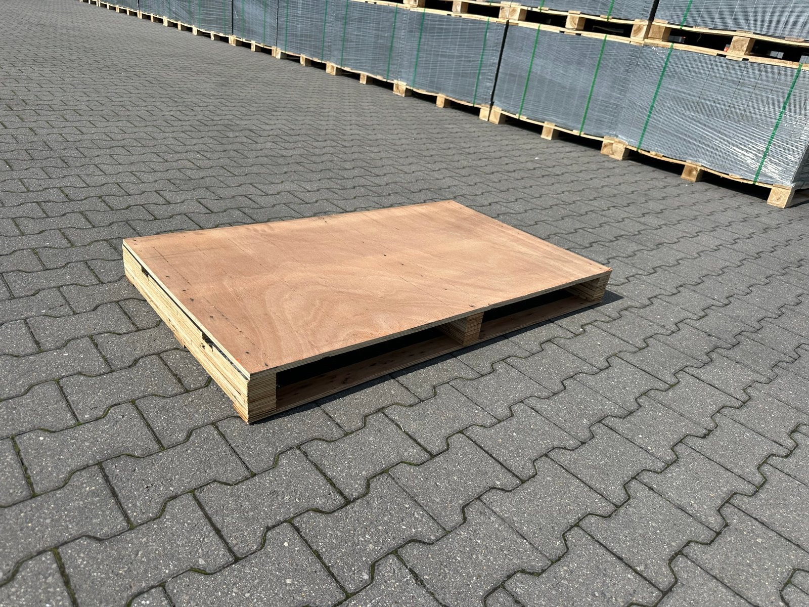 Nieuwe wegwerppallet - Ongebruikt - europallets - weggooi, Ophalen of Verzenden, 50 mm of meer, Pallet, Minder dan 200 cm
