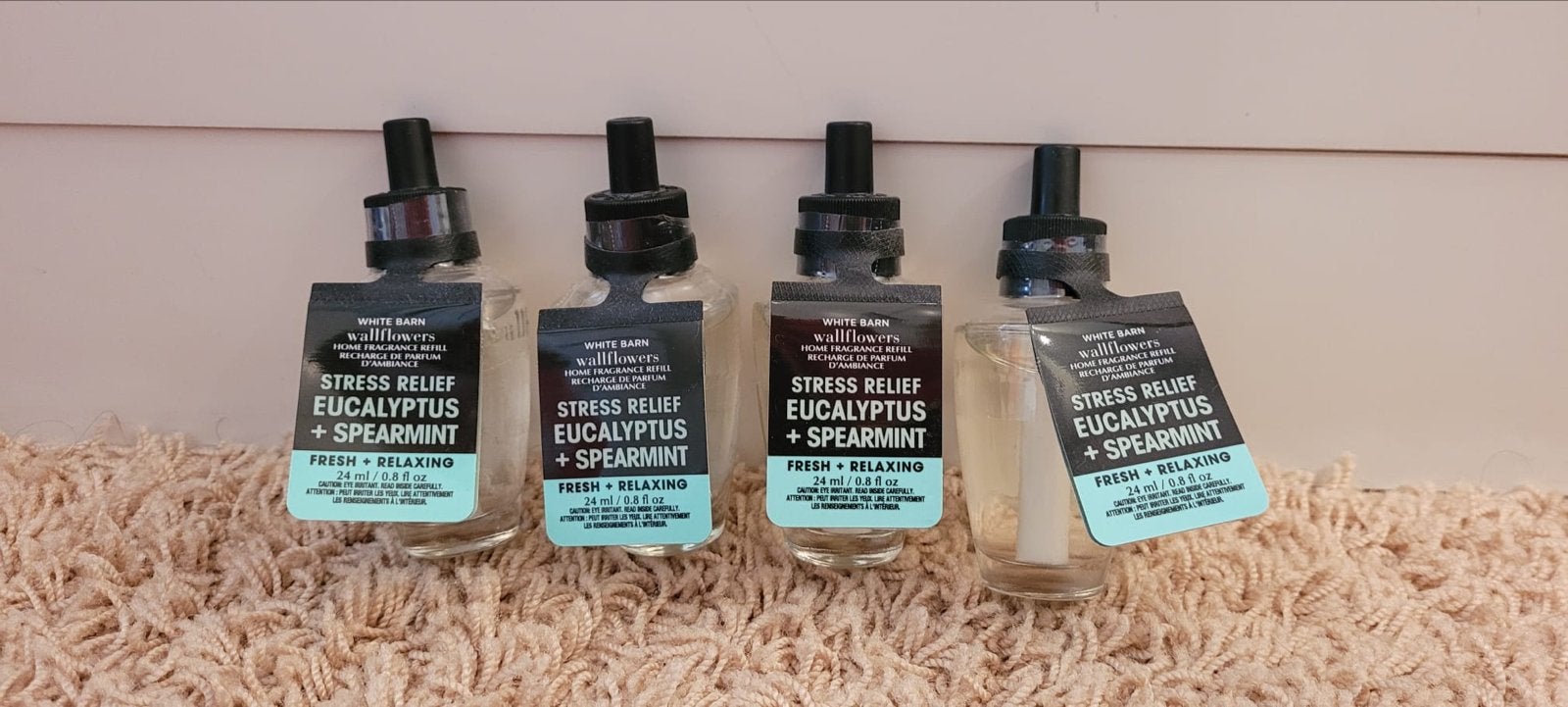 Bath & Body Works Wallflowers Eucalyptus Spearmint Navulling, Ophalen, Meerkleurig, Nieuw, Modern