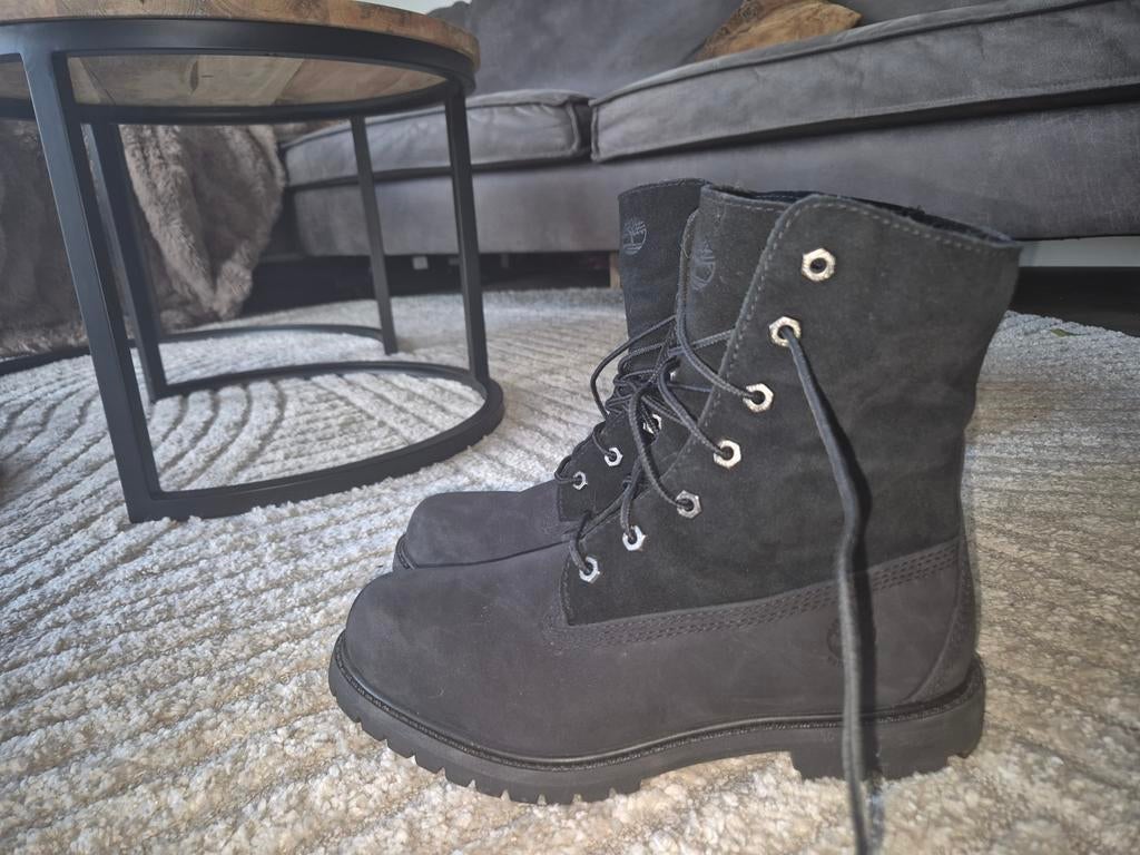 Timberland boots 40, Kleding | Dames, Ophalen of Verzenden, Zo goed als nieuw, Zwart