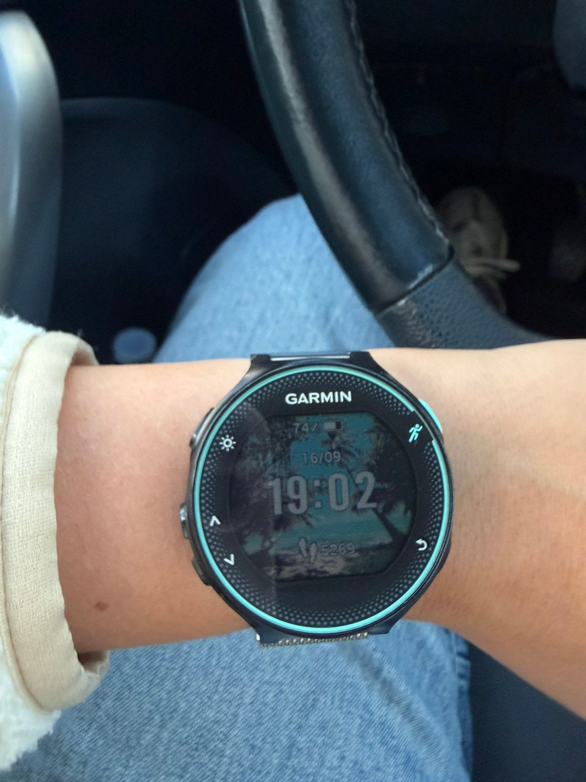 Garmin forerunner 235, Overige merken, Staal, Gebruikt, Polshorloge