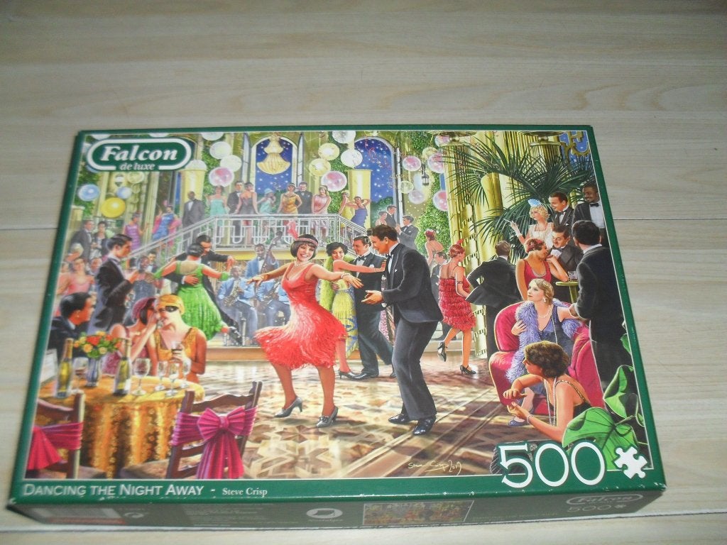 Dancing the night away puzzle 500 stukjes, Ophalen, 500 t/m 1500 stukjes, Gebruikt, Legpuzzel