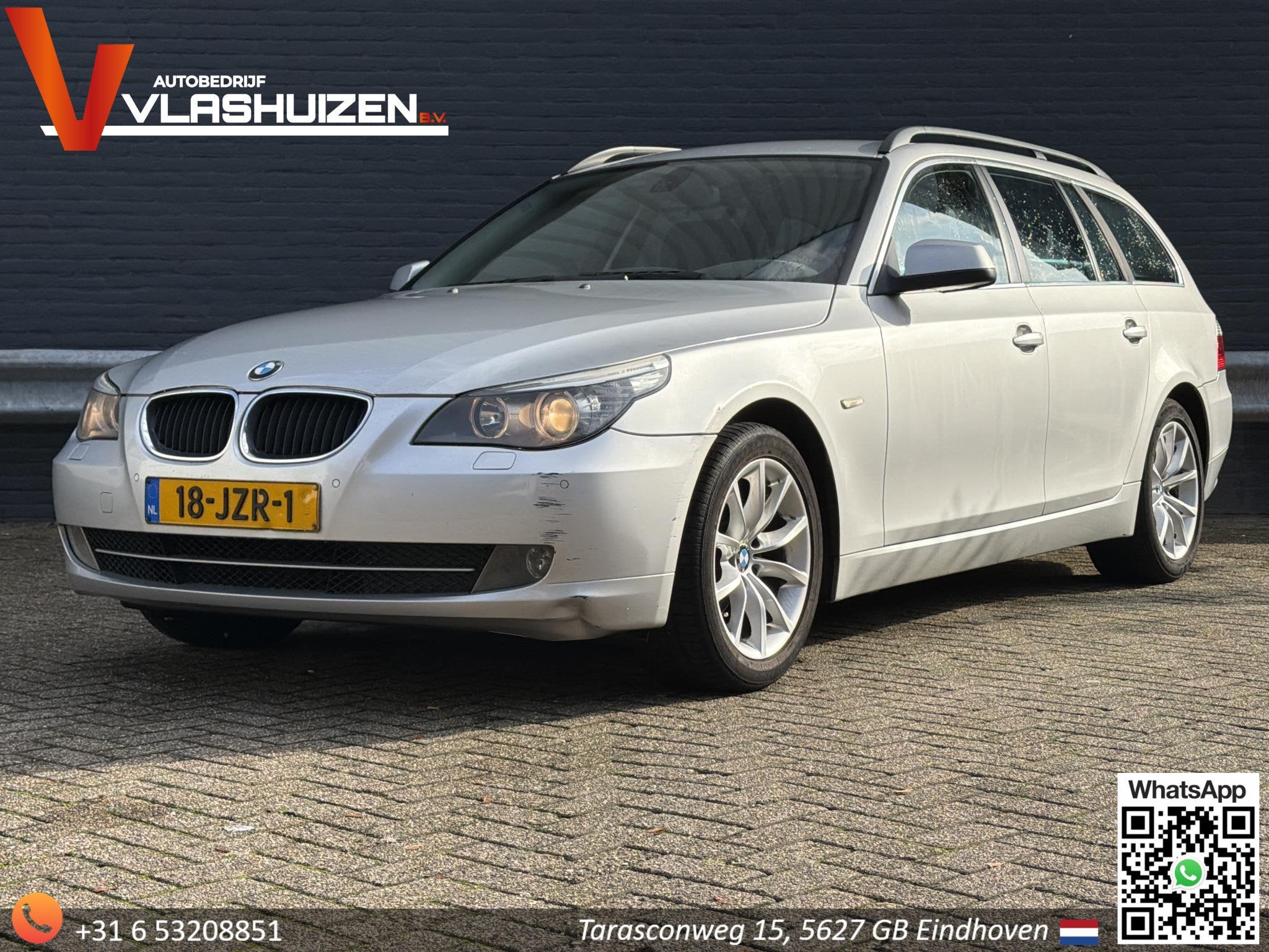 BMW 5-serie Touring 520i Corporate Lease Business Line Editi, Automaat, Achterwielaandrijving, Zwart, 4 cilinders
