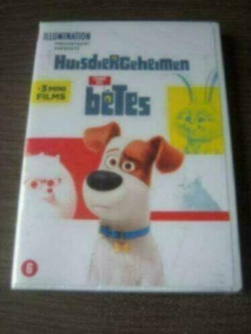 HUISDIERGEHEIMEN + 3 mini films (2016) nieuw in seal, Tekenfilm, Verzenden, Amerikaans, Nederlands