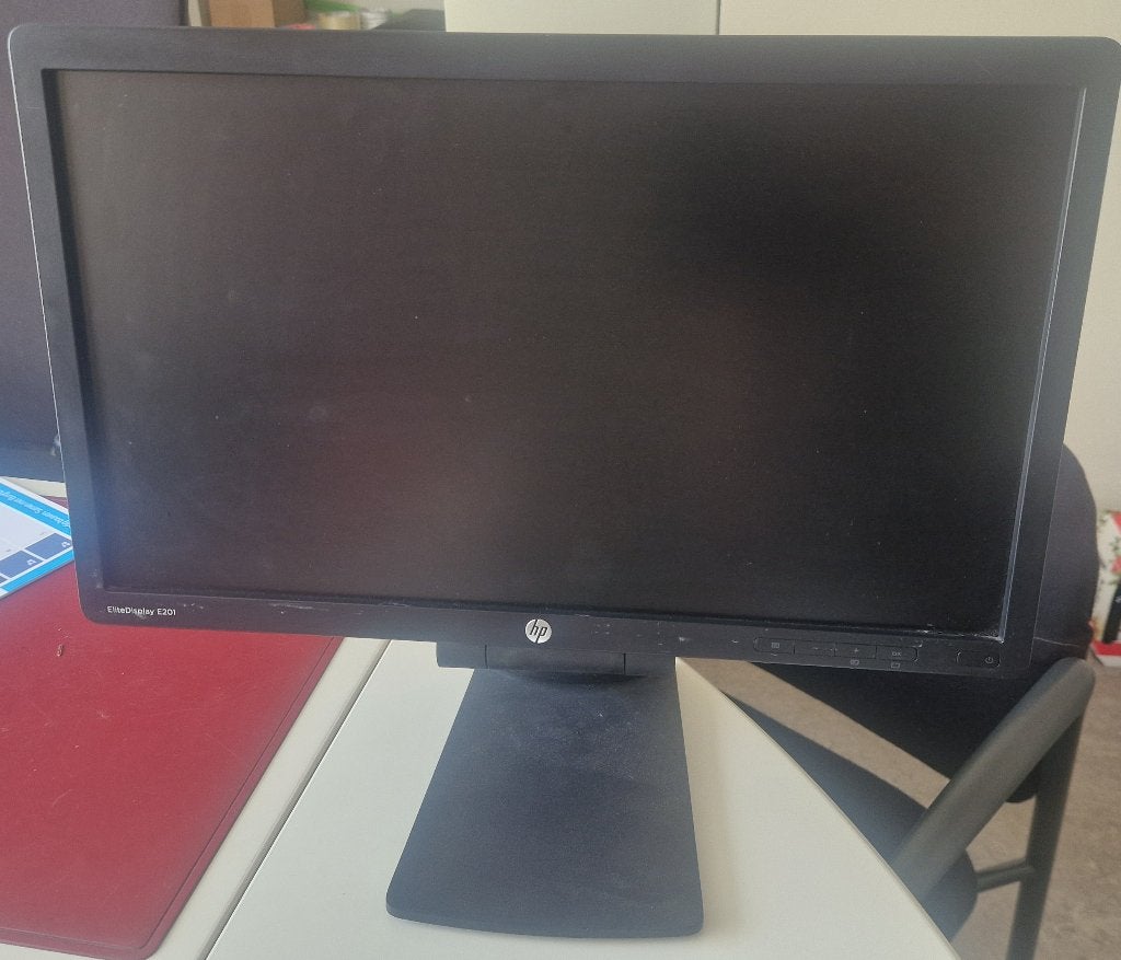 HP EliteDisplay E201 Monitor - 20 inch Full HD, Gebruikt, DisplayPort, Full HD, Ophalen of Verzenden