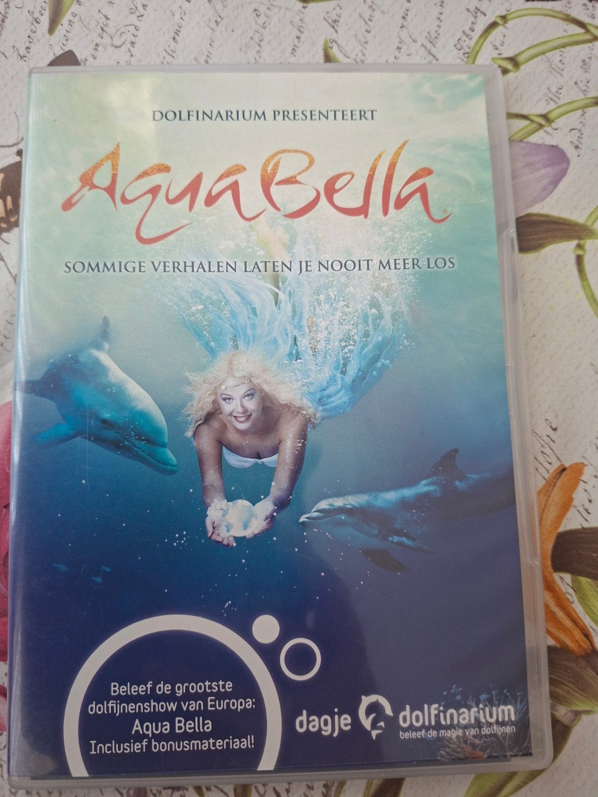 Dvd dolfinarium  aquabella, Alle leeftijden, Ophalen of Verzenden, Zo goed als nieuw