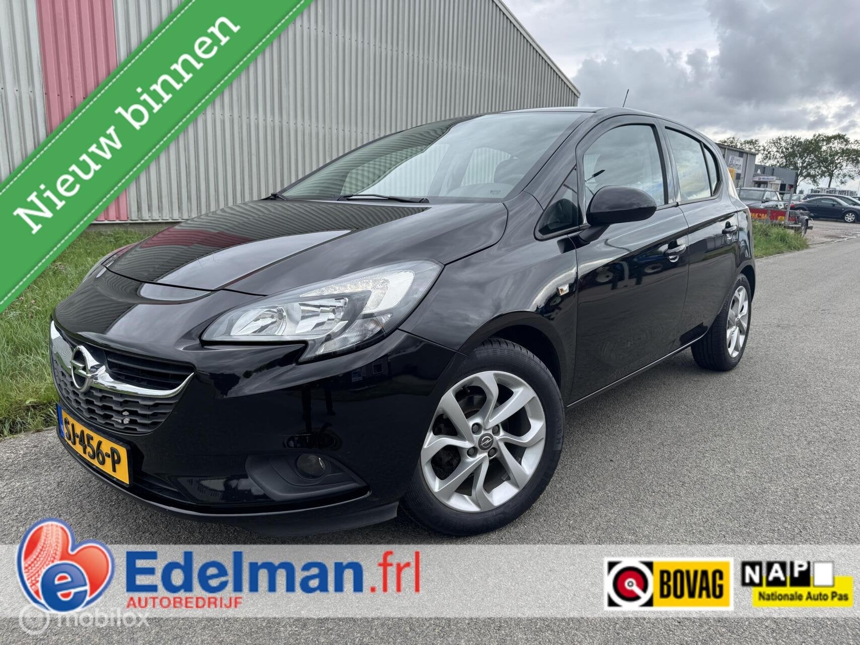 Opel Corsa 1.4 Online Edition | Stoel+stuurverw.|Parksensor, Auto's, Opel, Voorwielaandrijving, Gebruikt, 4 cilinders, Met garantie (alle)