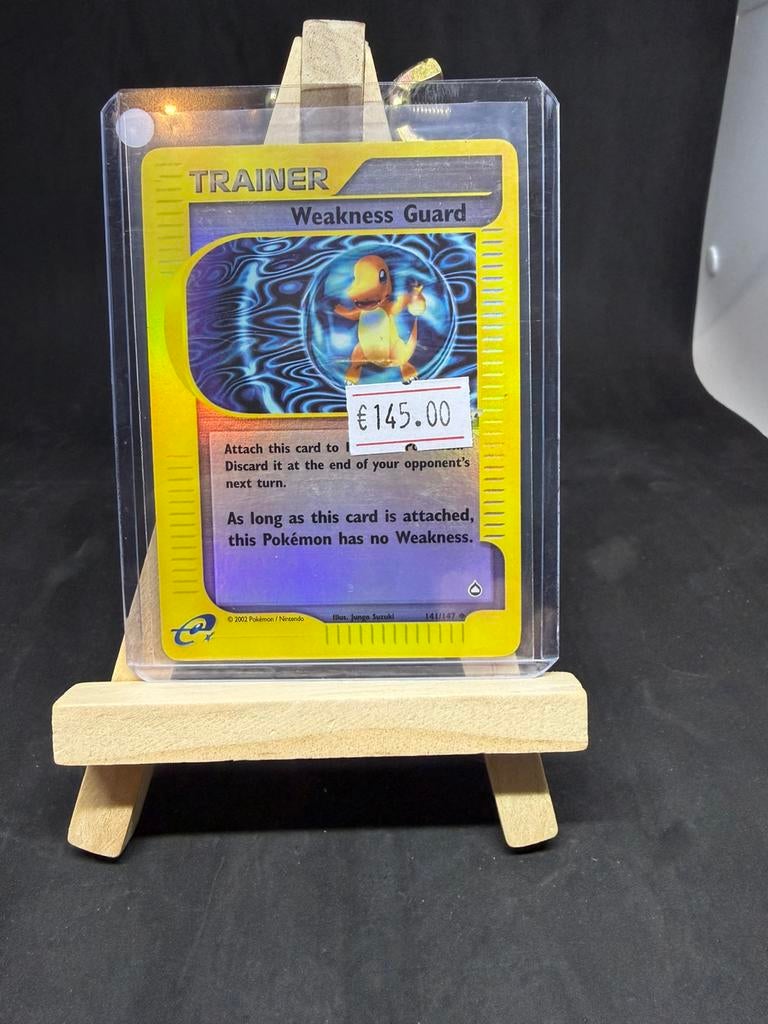 Weakness guard 141 reverse holo nm/exc+, Ophalen of Verzenden, Zo goed als nieuw