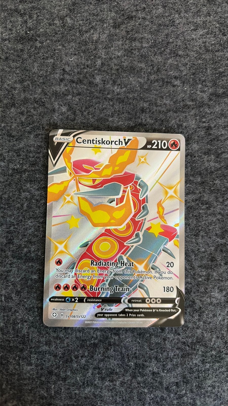 Centiskorch V SV108 SHF, Ophalen of Verzenden, Zo goed als nieuw