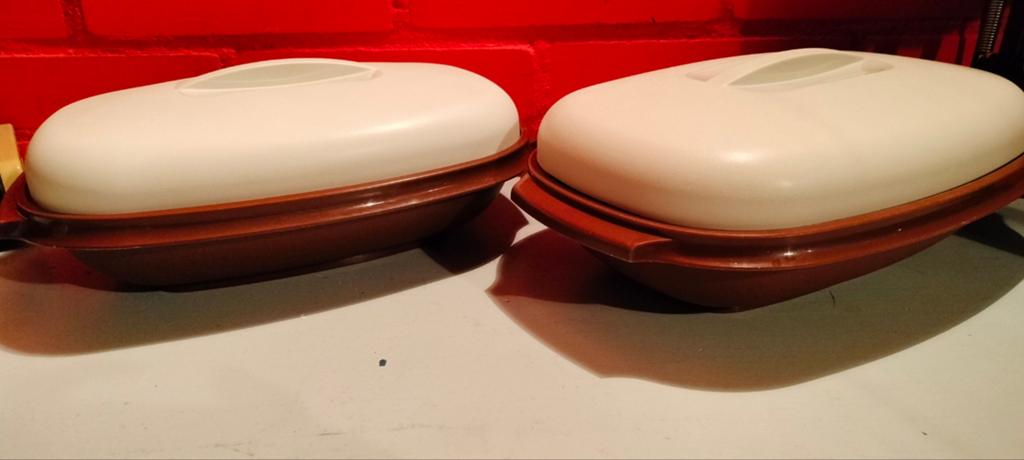 Vintage Tupperware serveerwonders., Ophalen of Verzenden, Gebruikt