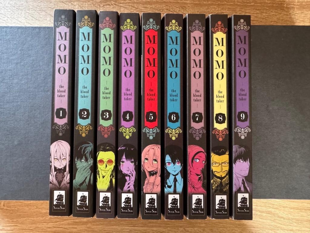 Momo the Blood Taker manga compleet, Boeken, Strips | Comics, Complete serie of reeks, Verzenden, Zo goed als nieuw, Japan (Manga)