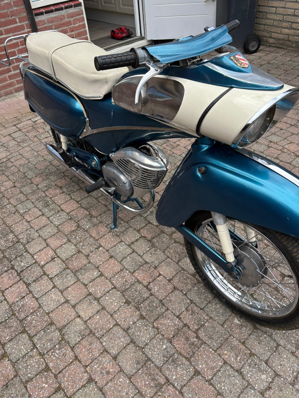 Prachtige dkw spoetnik victoria, Fietsen en Brommers, Brommers | Oldtimers, 50 cc, 3 versnellingen, Ophalen, Overige merken