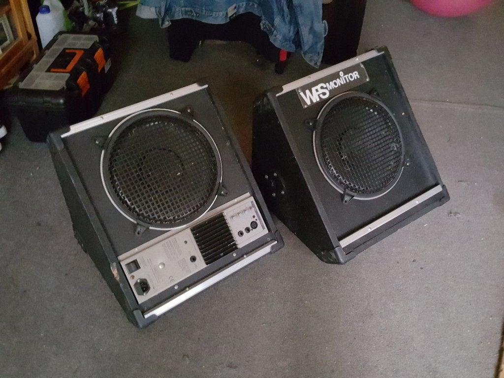 active monitors, Ophalen, Gebruikt, 500 tot 1000 watt, Monitor(versterker)