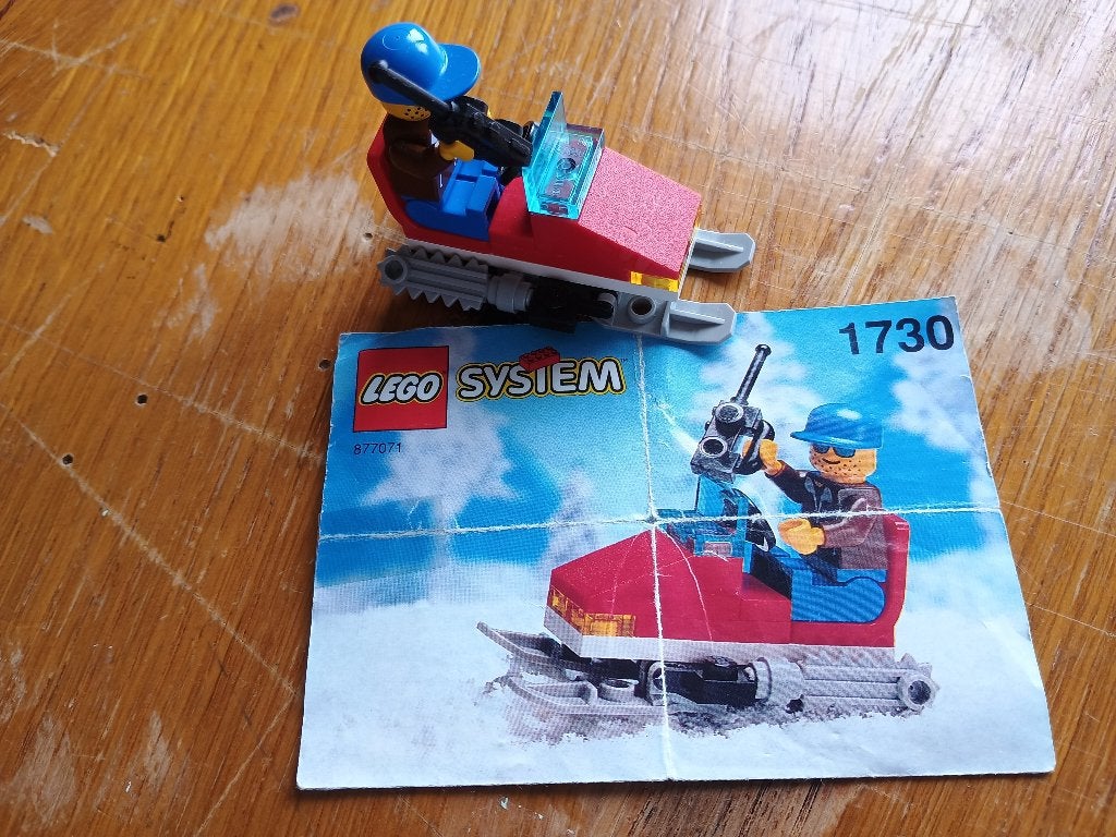 Lego system 1730, Gebruikt, Lego, Ophalen of Verzenden, Inclusief instructies